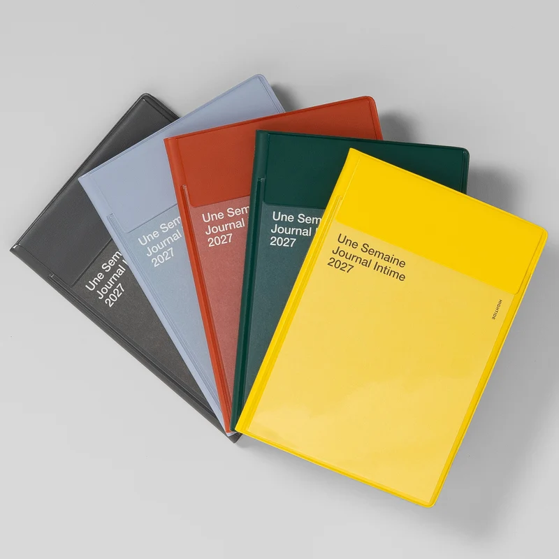 Wochenkalender 2027 mit Tasche / Diary Iris B6